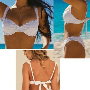 Dippin' Daisy's White Bikini Set